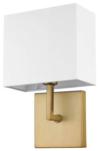 Z-Lite 815-1S Saxon 11" Tall Wall Sconce - Rubbed Brass