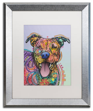 Dean Russo 'Zoey' Art, Silver Frame, White Mat, 16x20