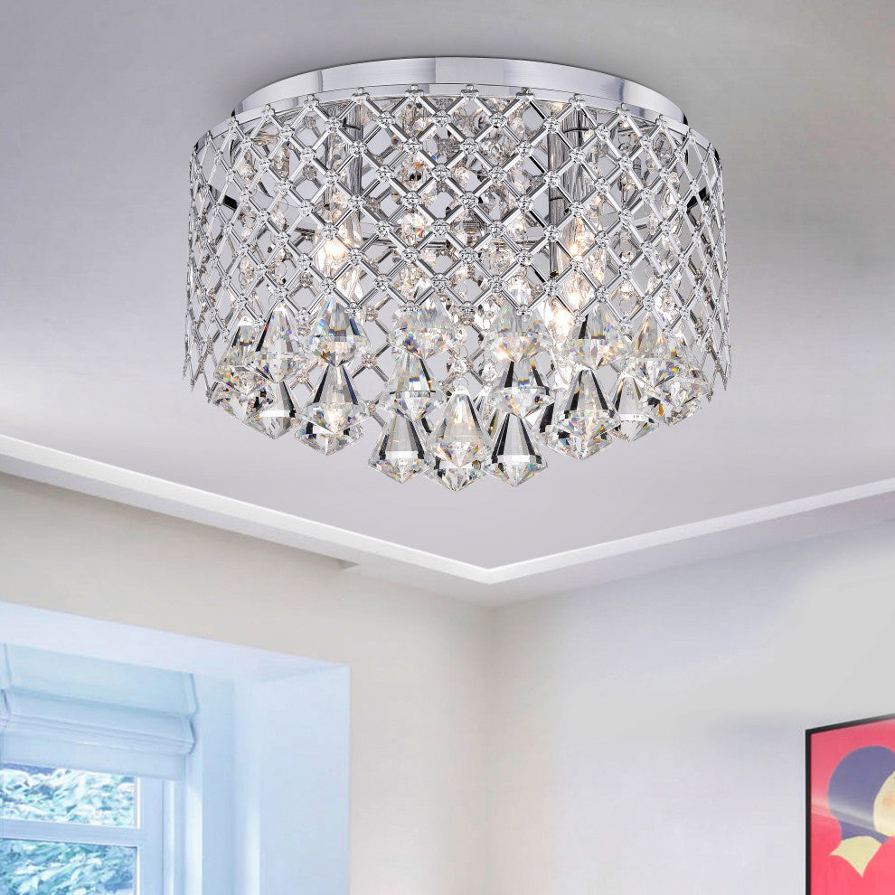 Aegina 4-Light Flush Mount Fixture