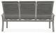 Belle Isle Sling 3-Seat Outdoor Sofa, Sicily/Warm Gray