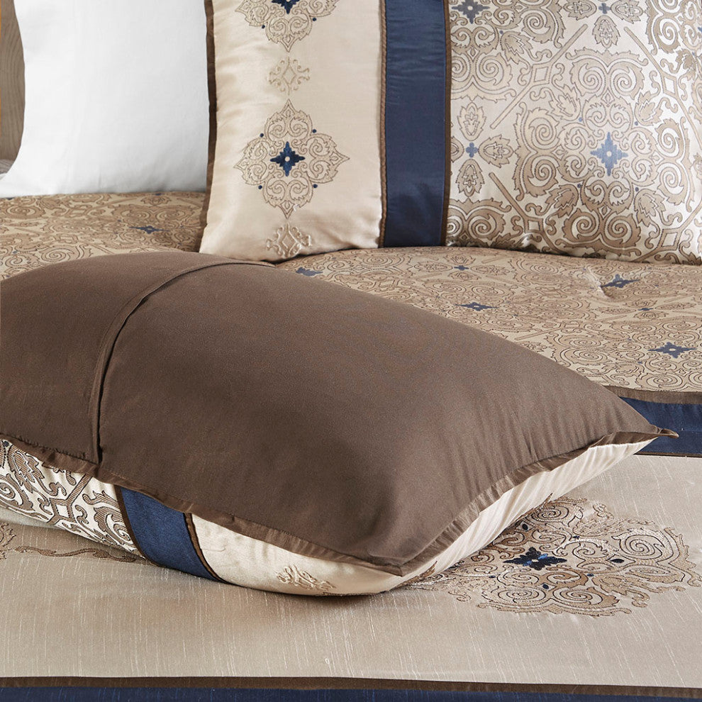 Madison Park Essentials Delaney 24-Piece Room-in-a-Bag Comforter Set