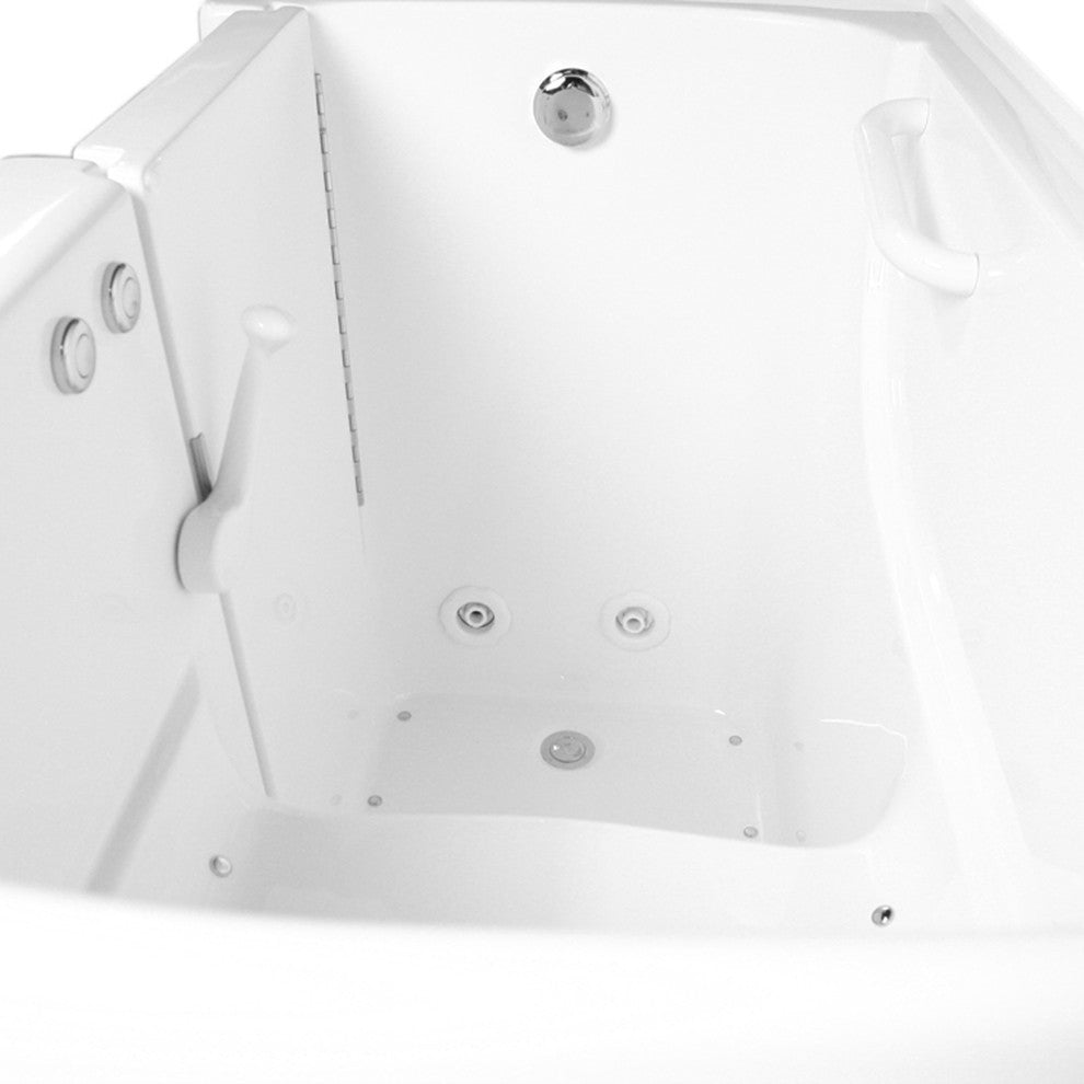 EZWT-2651 51"x26" Walk-In Tub, Dual Series, Left Model