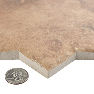 SomerTile Tech Land Star Fire/Cross Fire 6" x 12-1/8" Floor and Wall Tile