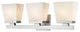 Zlite 1937-3V-BN 3-Light Vanity, Etched Opal