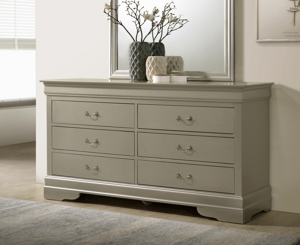 Louis Phillipe Dresser, Silver Champagne