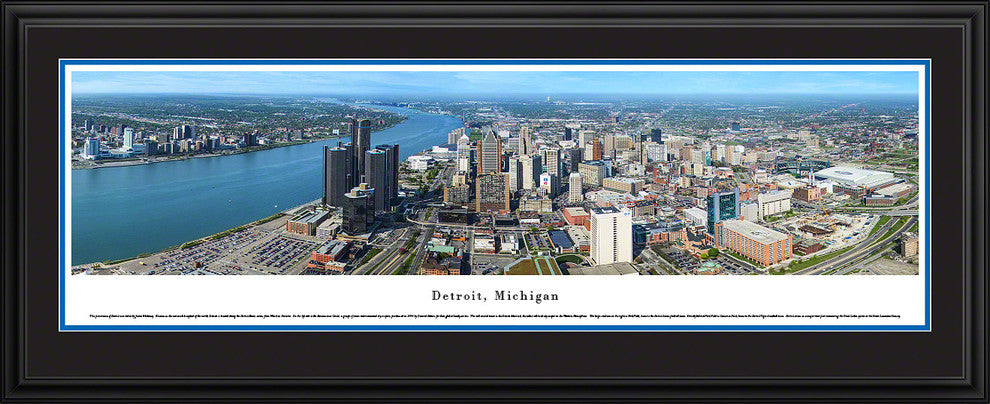 Detroit, Michigan, Deluxe Frame