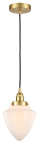 Innovations 616-1PH-SG-G661-7-LED 1-Light Mini Pendant, Satin Gold