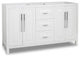 59" Cade Contempo White Vanity Base