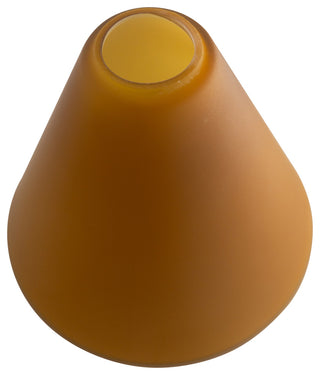 Inari Silk Martini Pendant Glass Shade, Amber