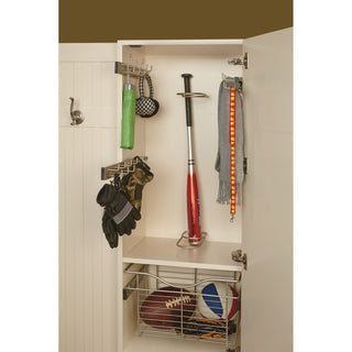 Sliding Belt Rack for Custom Closet Systems, Oil Rubbed Bronze
