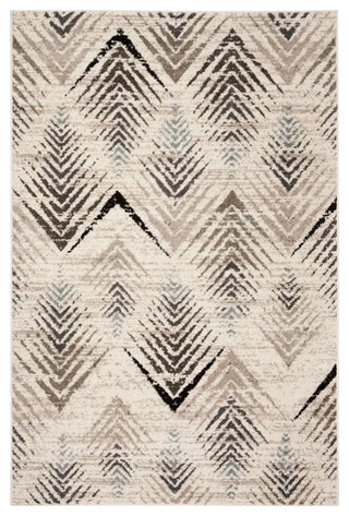 Safavieh Amsterdam Ams110A Geometric Rug, Cream/Beige, 5'1"x7'6"