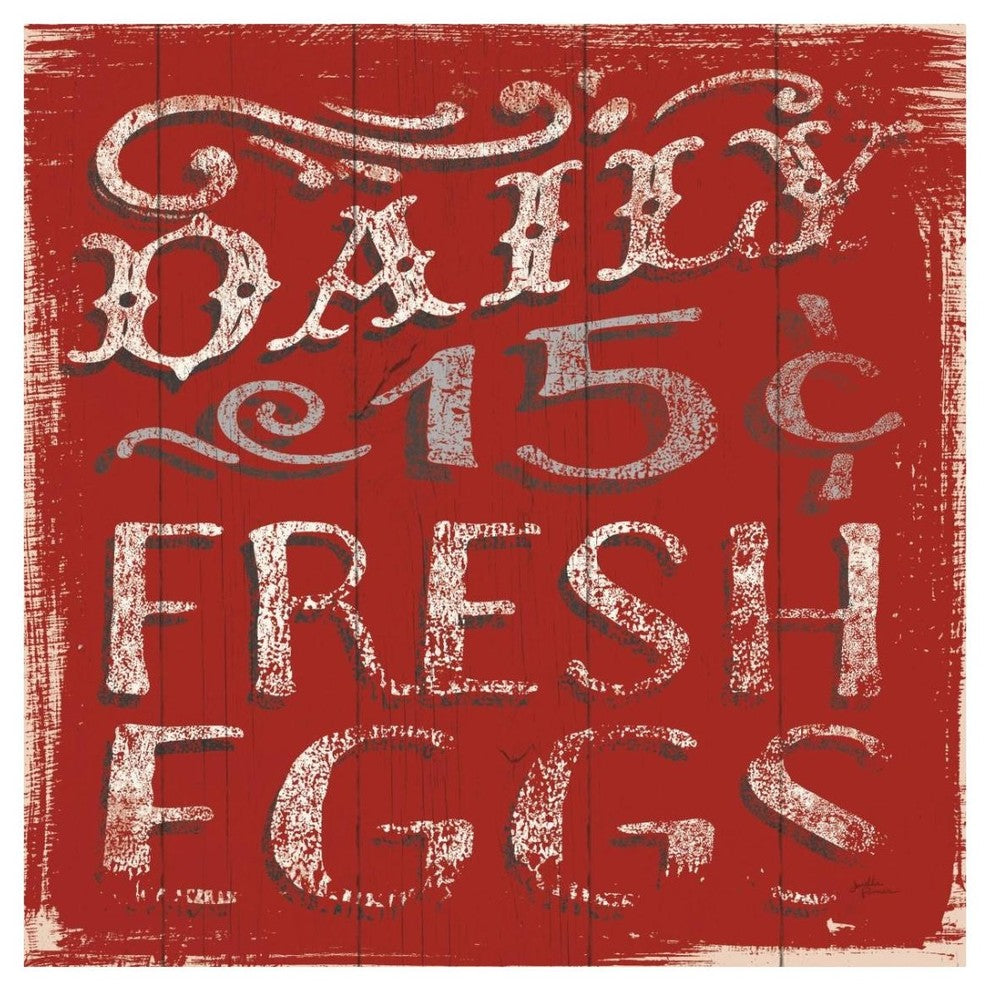 "Farmers Market XII" Digital Paper Print by Janelle Penner, 26"x26"