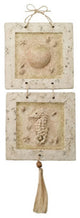 Clam Shell and Seahorse Wall Plaque