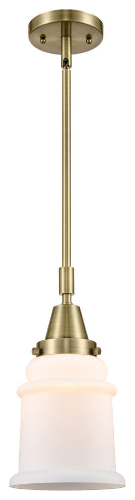 Innovations Lighting 447-1S-AB-G181 Canton 1 Light 6.5" Mini Pendant