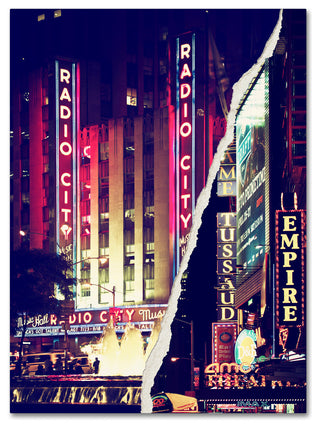 'Times Square Theater District' Canvas Art by Philippe Hugonnard