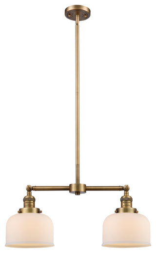 INNOVATIONS LIGHTING 209-BB-G71-LED Large Bell 2 Light Chandelier
