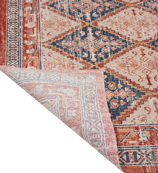 Noori Rug Low-Pile Jerald Red/Blue Rug