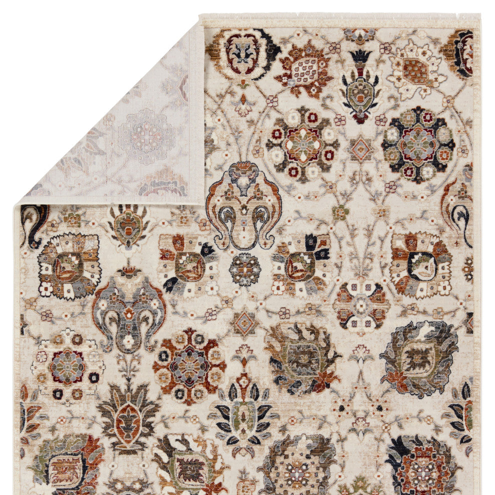 Vibe Althea Floral Cream/Multicolor Area Rug 10'X14'