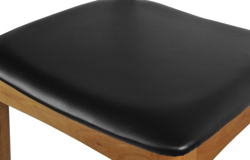 Modern Wooden Dining Chair, Walnut