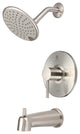 Motegi Single Handle Tub and Shower Trim Set, Brushed Nickel