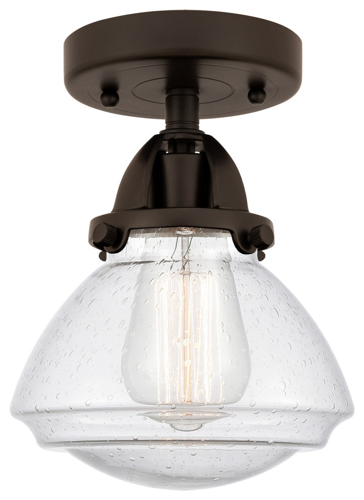 INNOVATIONS 288-1C-OB-G324-LED 1-Light Semi-Flush Mount Oil Rubbed Bronze