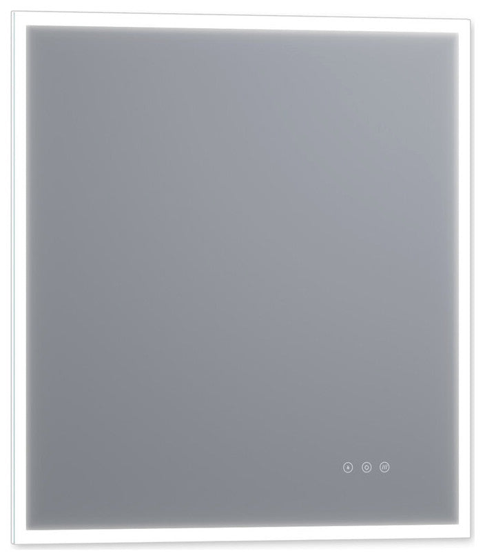 Arpella Lucent 34 in. x 36 in. Wall Mounted LED Vanity Mirror