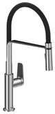 Mythic Kitchen Faucet With Spray, Stainless Steel