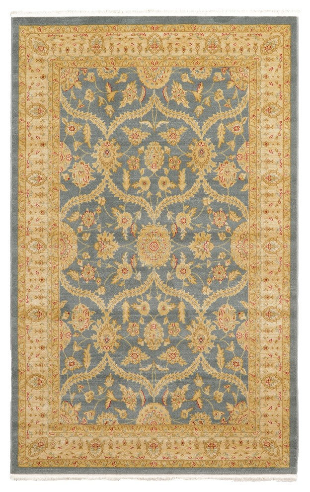 Unique Loom Blue Edinburgh Tansy 5'x8' Area Rug