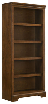 San Mateo RTA-72" Tall Bunching Bookcase With 5 Compartments, Tuscan