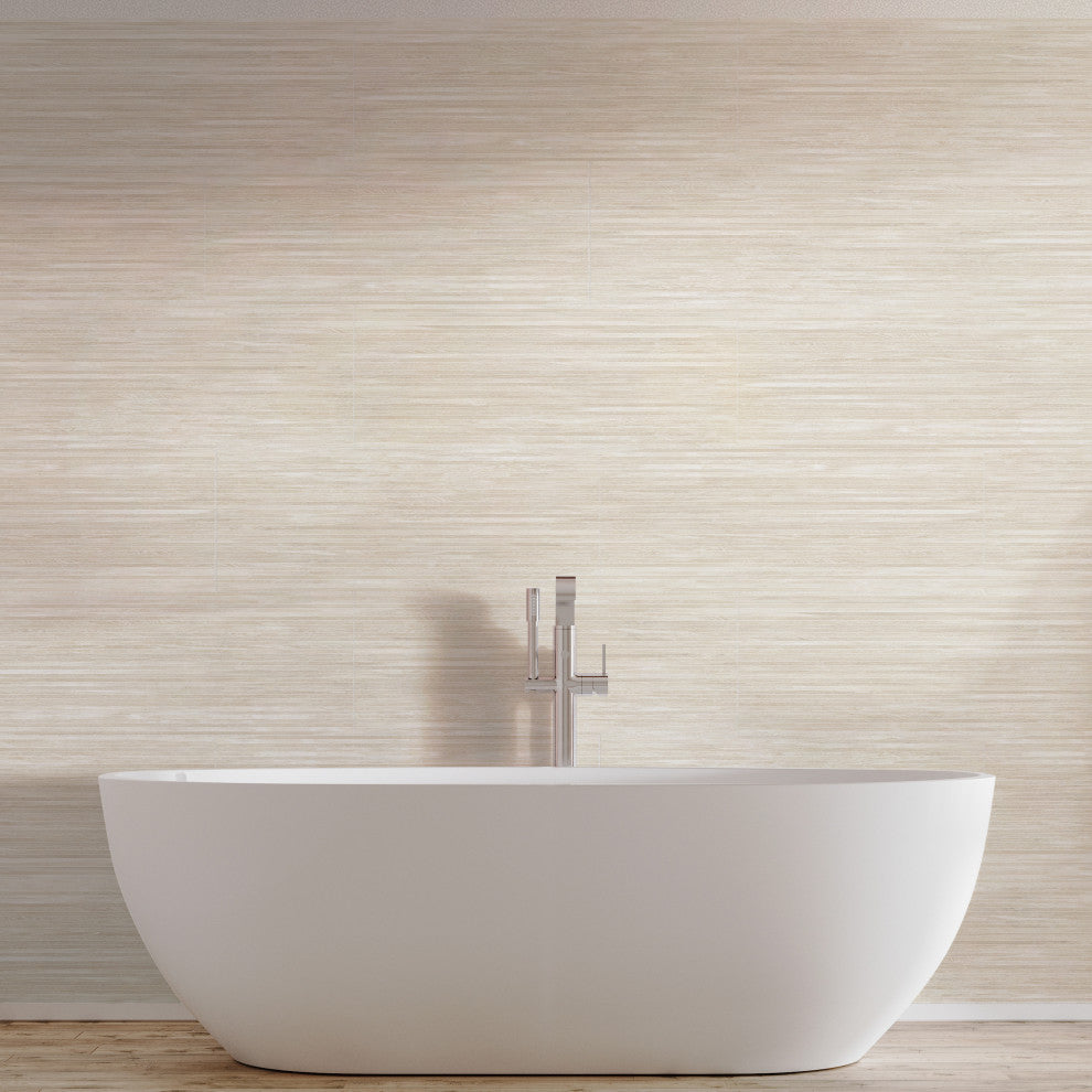 Larchwood Maple Fluted Ceramic Wall Tile