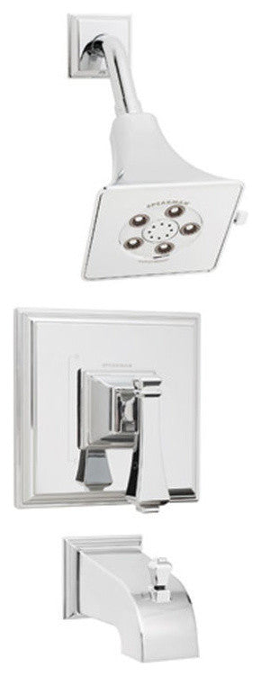 Speakman Sm-8030-P Rainier Chrome Shower and Tub Combination