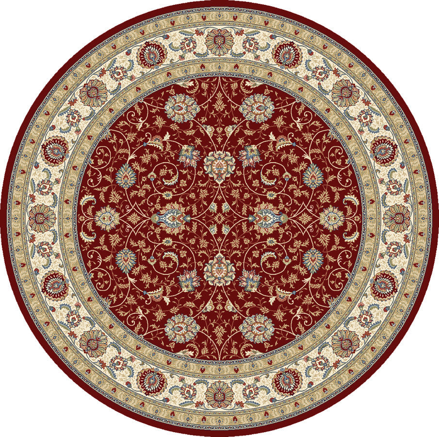 Ancient Garden Rug, 5'3" Round