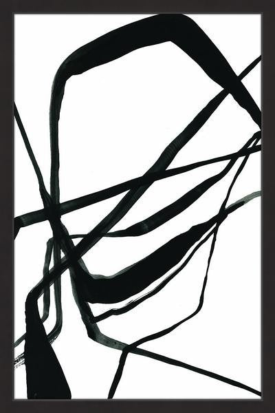 "Nameless" Framed Painting Print, 24"x36"