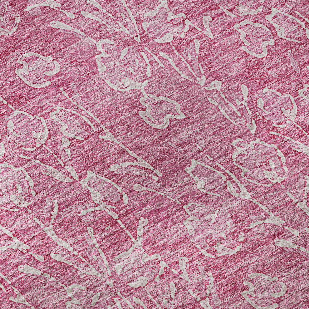 Premium Machine Washable Mayfield AMF691 Blush 10' x 14' Rug