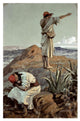 "Elijah From Mt Carmel Sees a Cloud Afar Off" Print by James Tissot, 21"x32"