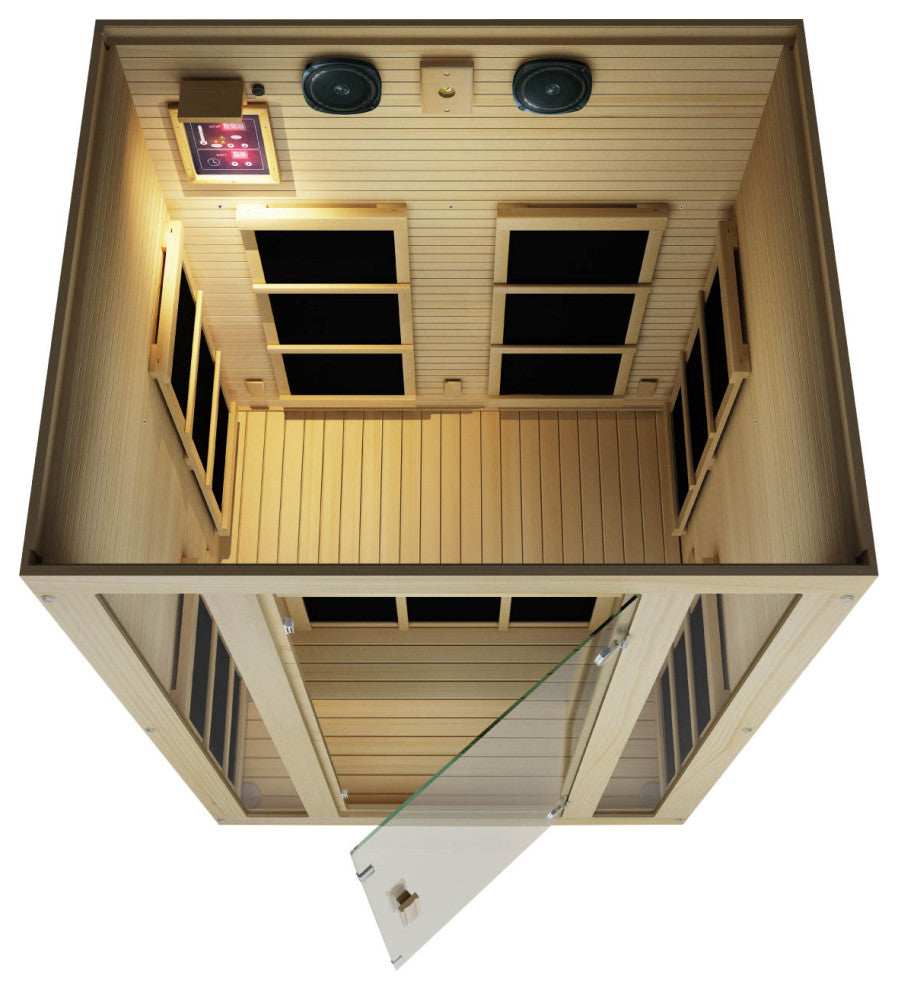 JNH Lifestyles Joyous 2 Person Low EMF Far Infrared Sauna