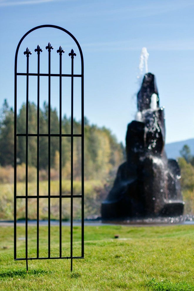 Wrought Iron Garden Trellis