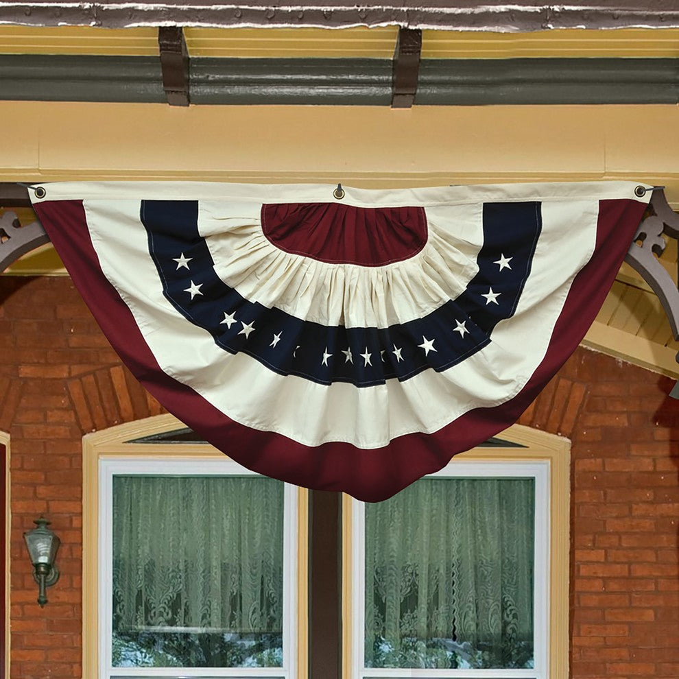 Natural Flag Bunting, 55"