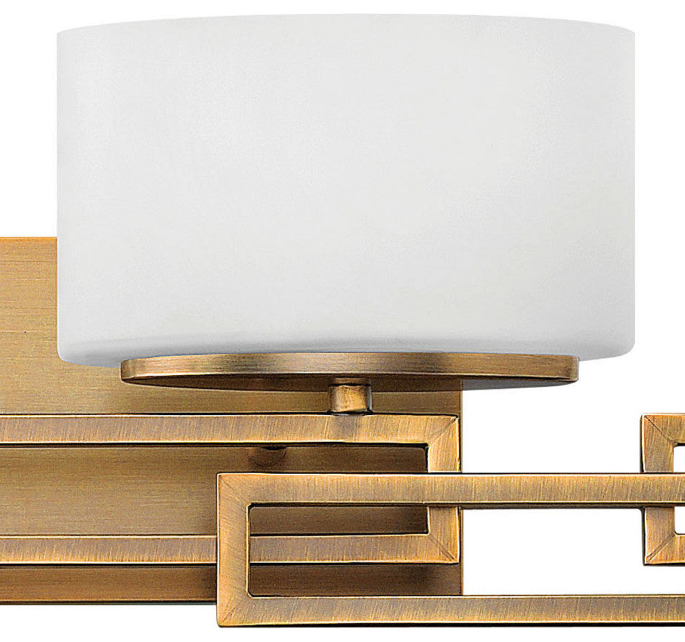 Hinkley Lanza Large Four Light Vanity, Brushed Bronze