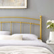 Headboard, King Size, Metal, Gold, Modern Farmhouse, Bedroom Master Suite