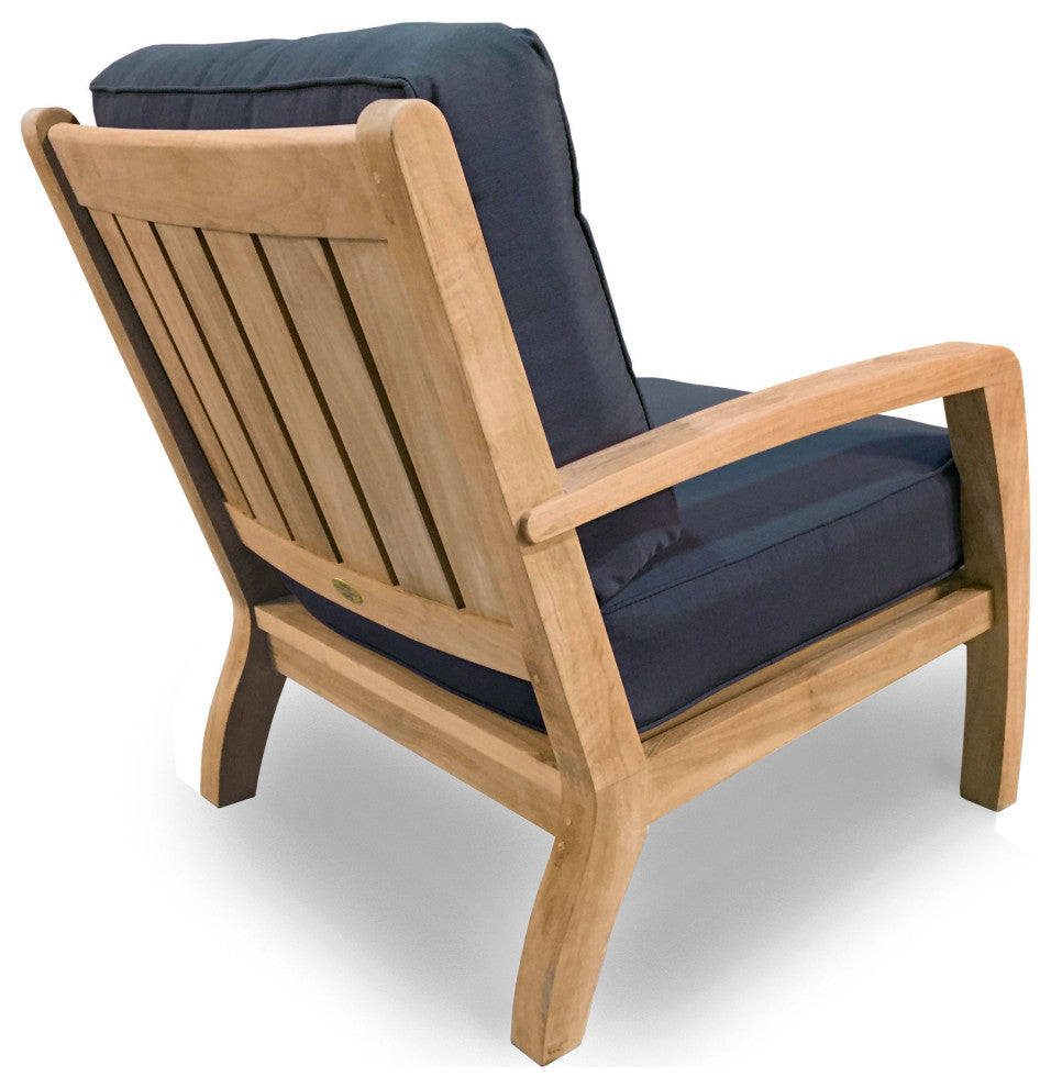 Douglas Nance Somerset Deep Seating Club Chair, Navy