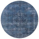 Ahgly Company Indoor Round Mid-Century Modern Area Rugs, 3' Round