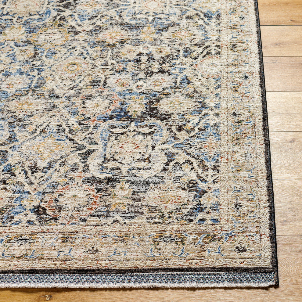 Surya Rivaldo RVD-2306 Machine Woven Area Rug, Cream, 2'4" x 3'9"