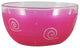 Frosted Curl Pink 6" Bowl