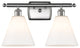 Innovations 516-2W-SN-GBC-81-LED 2 Light Bath Vanity Light, Brushed Satin Nickel