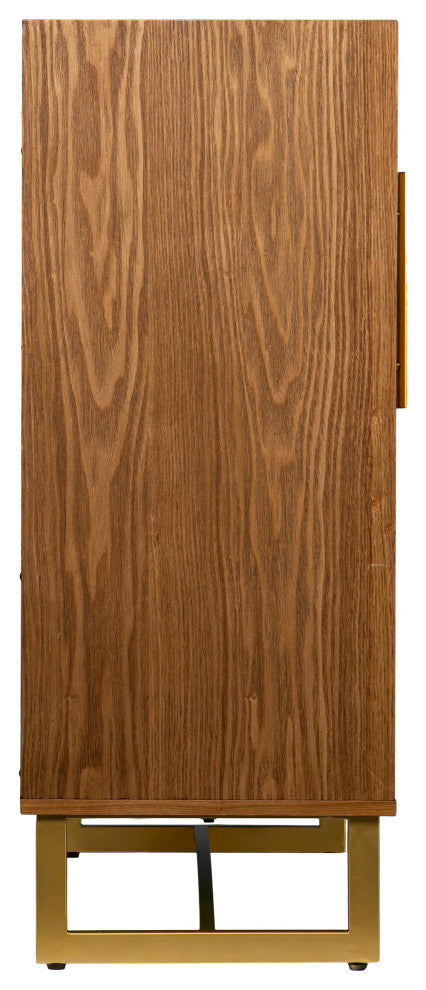 Amber Bar Cabinet With Wine Storage
