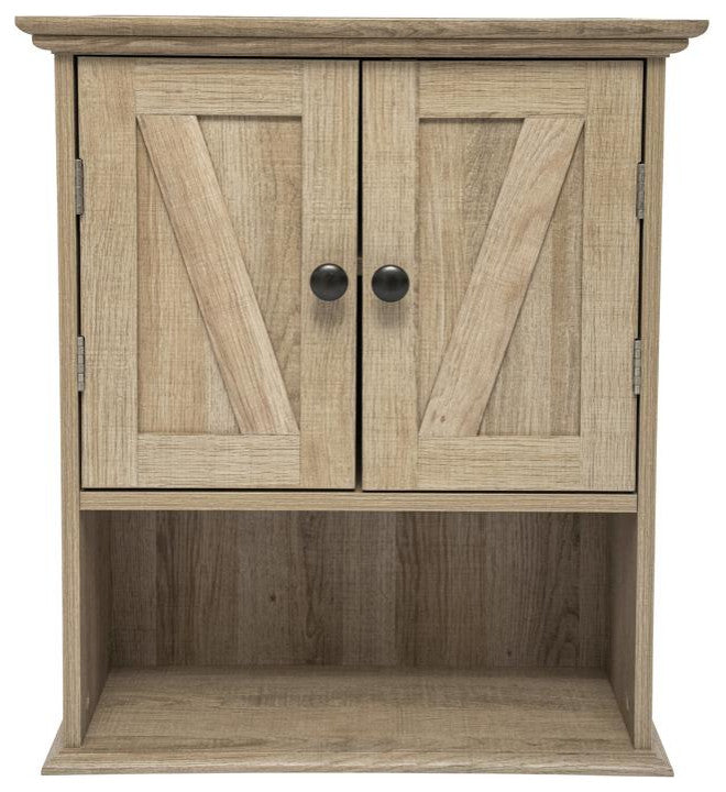 Dune Wall Mounted Bathroom Medicine Cabinet, Brown