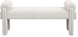 Stefano Upholstered Bench, Beige