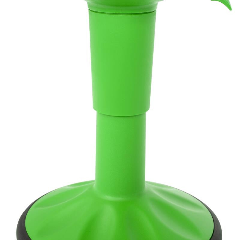 Carter Adjustable Height Kids Flexible Stool 14" 18" Seat Height, Green