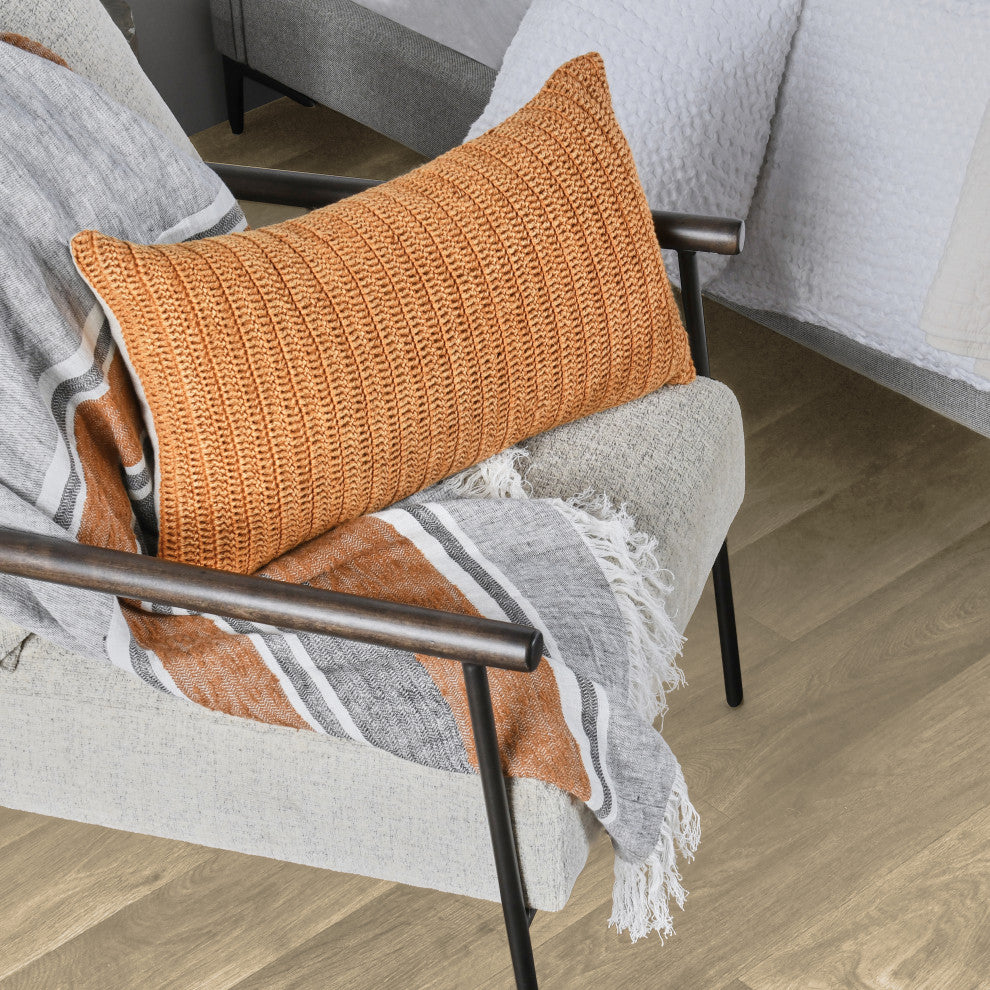 Lima 100% Belgian Linen 50"x70" Throw Blanket Blanket, Multicolor